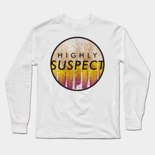 Highly Suspect - VINTAGE YELLOW CIRCLE Long Sleeve T-Shirt